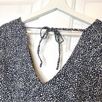 Roxy Blind Dreams Dress Long Sleeve V Neck Floral Mini Flared Sleeve Small Photo 4