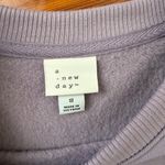 A New Day Purple Pullover Sweatshirt Photo 4