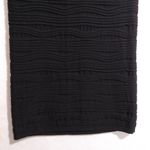 Sugar Lips  Black Bandage Textured Ribbed Bodycon Skirt Midi Size One size Photo 3