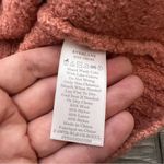 Everlane  Coral Pink Teddy Wool Blend Crewneck Sweater Size Large Photo 3