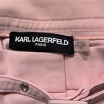 Karl Lagerfeld  Women's Soft Pink Trousers Photo 1