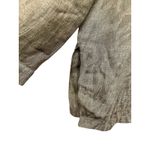 Jaeger Jaegar‎ Linen Blend Jacket Women Size US 8/UK 12 Tan Brown Patterned Retro Vtg Photo 4