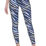 DKNY Sport High Waist 7/8 Performance Leggings Hydrangea Heatwave, Size S NWT Photo 0