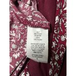 Kaileigh NWT StitchFix Rica Knit Crop Jumpsuit Women Large Maroon Red Floral Photo 8