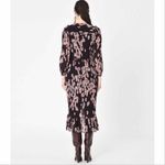 Isabel Marant  Floral Silk Crepe Midi Dress Size Small US 4 Photo 4