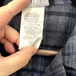 Vintage 90s Carole Little Blazer 4 Navy Plaid Preppy Dark Academia Quiet Luxury Blue Photo 2