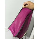 Turquoise Haven Anthropologie LUMI Leather Tote Purse Bag Pink White Black With Long Short Strap Photo 10