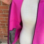 Lands' End  Women's Long Sleeve Full Zip Grid Fleece Jacket Sz Small (6-8) Photo 3