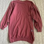 ASOS  Pink Floral Embroidered Sweatshirt Dress Photo 5