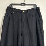 Anthropologie Pilcro High Rise Wide Leg Bell Bottom Jeans in Black Size 31 Photo 5