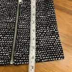 EXPRESS  Moto Jacket Womens XS Black‎ White Textured Knit Full Zip Asymmetrical Photo 6