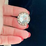 Velvet & rhinestone bespoke hand tailored evening jacket size small XS Photo 2