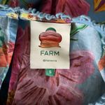 Farm Rio  Toucans Lace Inset Balloon Sleeve 100% Cotton Blouse Top Size Small Photo 4