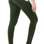 Amazon Highdays Olive Green Leggings Photo 0