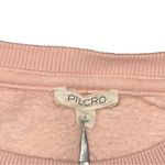 Anthropologie  Pilcro Mixed Rib Knit Sweatshirt Pastel Pink Pullover Crew Large Photo 4
