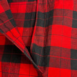 Palmetto's Plaid Red and Black‎ pencil Skirt vintage size 7 Photo 4