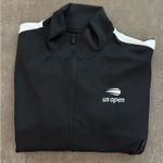 US Open Black Zip Down Jacket Size XL Photo 2