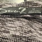 Seven7  Women’s Dark Gray Space Dye Thermal Full Zip Hoodie Size M Photo 2