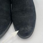 SOFFT Boots Size 8.5 Wilton Black Suede Whip Stitched Heeled Bootie Leather Photo 3