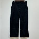 KOTN Egyptian‎ Cotton Crop Wide Leg Trouser Black Size 4 Photo 1