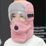 Outdoor Sports Cold Hat Winter Skiing Cycling Outdoor Sports (776) Pink Photo 1
