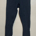 Athleta Women’s Leggings Shimmer Metallic Drawstring Gray Silver Size XS Photo 0