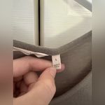 Soft Surroundings  Loria Dress Midi Shark Bite Asymmetrical Dress Linen Cotton L Photo 9