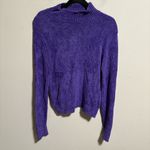Aritzia  Wilfred Corteta Lightweight Mock Neck Sweater Purple- Size Medium Photo 4