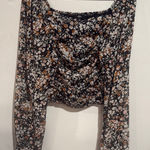 Lulus  Floral Print Skirt Photo 0