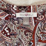 Roz & Ali  | Paisley Long Sleeve Blouse | Large Photo 7
