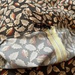 Vintage 90s Brown Tan Red Seasonal Autumn Fall Leaf Foliage Mini Pencil Skirt Size XL Photo 3