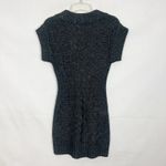 Armani Exchange Short Sleeve Charcoal Gray Sweater Dress Size Small Black Photo 4