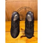 Kenneth Cole Unlisted  Shoe Heels Booties Boots Womens Black 9 M Zip Suede Photo 3