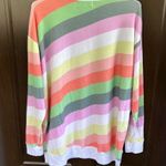Wildfox EUC  Road-Trip Rainbow Sorbet Top/Sweatshirt Oversized Medium Photo 4