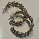 Sugarfix  by Baublebar gold hoop ball CZ ring fashion earring New size medium Photo 2