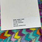 By Smith New York Perry Tunic Chevron Multicolor‎ Top Womens Size XS Hippie NEW Purple Photo 2