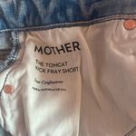MOTHER Denim Mother Tomcat Kick Fray Shorts Photo 3