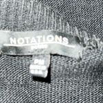 Notations  ntn black one piece sweater with 2 piece look! Photo 6