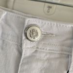 Rachel Zoe  Hi Rise Shorts Womens 6 White Stretchy Denim High Rise 90s Y2K Shorts Photo 2