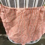 💜Striped embroidered crop top Size XS Photo 3