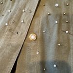 Quacker Factory Size XL  green denim jacket great condition Photo 1