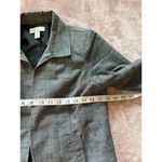 Christopher & Banks Christopher‎ & Banks Blazer Jacket Long Sleeve Woman's Gray Size Small Photo 5