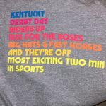 Aviator Nation NWT Kentucky Derby grey unisex T Shirt 2023, Medium Photo 1