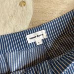 superdown  striped blue white mom shorts Photo 1