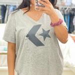 Converse Gray Tee Shirt Photo 0