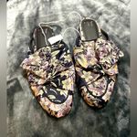 A New Day COPY - NWT  Floral Knotted Mules Size 8.5 Photo 1