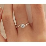 None Women's Silver branch shaped Ring Size 7 Photo 1