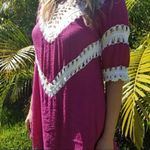 Wishlist Spliced Crochet Tunic Dress‎ Photo 11