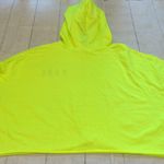 Neon Babe Crop Hoodie Yellow Size XL Photo 7