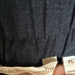 Soft Surroundings NWT  Linen Blend Pants Women’s Wide Leg Black Buttons SZ PL Photo 6